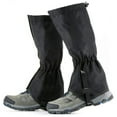 thumbnail image 1 of Polainas de nieve impermeables y ajustables para caminar con correa para el pie para senderismo, caza, mochileros y actividades al aire libre para hombres y mujeres, 1 of 8