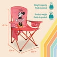 thumbnail image 4 of Danawares Minnie Mouse Adult Camp Chair with Cooler Bag-Polyester, 4 of 8
