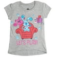 thumbnail image 2 of Nickelodeon Blue's Clues 3 Pack Peplum T-Shirts Toddler to Little Kid, 2 of 5