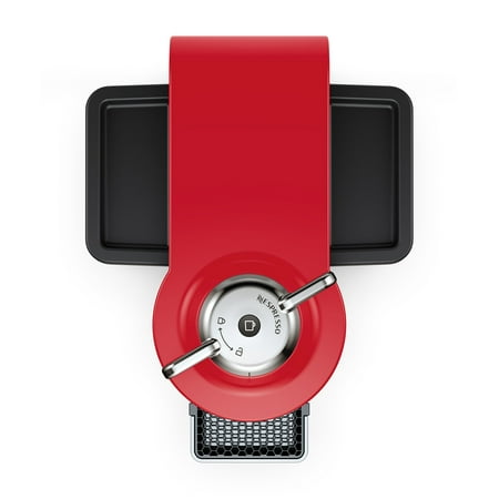 Nespresso Vertuo Coffee and Espresso Maker by De'Longhi with Aeroccino Milk Frother - Shiny Red