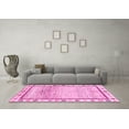 thumbnail image 3 of Ahgly Company Indoor Rectangle Abstract Pink Modern Area Rugs, 5' x 8', 3 of 4