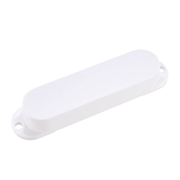 Unique Bargains Sealed Single Coil Pickup Cover Set for ST Strat Stratocaster Guitar -No Holes White