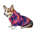thumbnail image 7 of Haiem Retro Palms for Winter Dog Hoodie Sweatshirts with Pockets Warm Dog Clothes for Small Dogs Chihuahua-XX-Large, 7 of 7