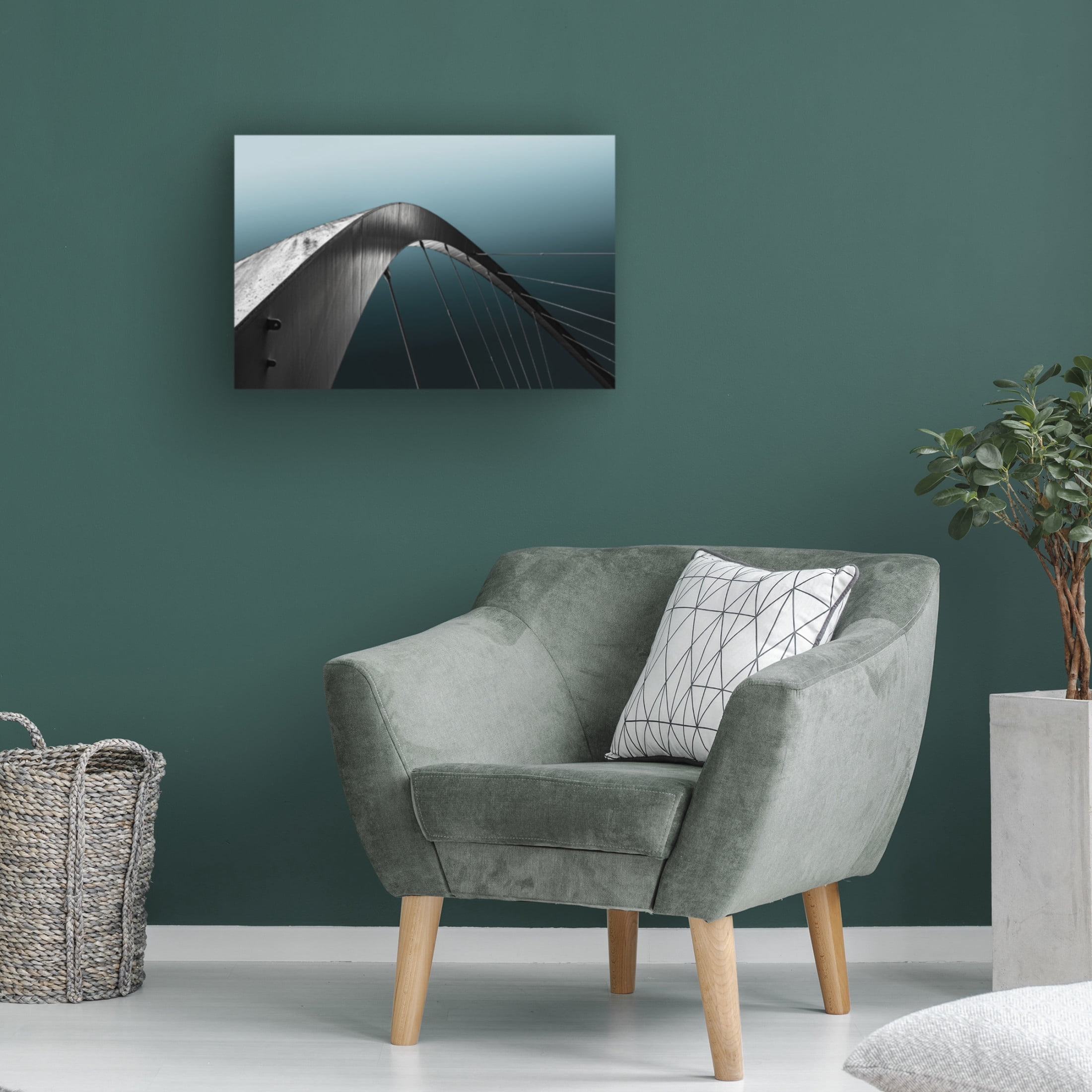 Canvas Wall Art - Inge Schuster 'From Glasgow' Wall Art for Living Room, Bedroom, or Office D?cor by Trademark Fine Art - 19 x 12 Inches