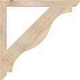 thumbnail image 3 of Ekena Millwork 3 1/2"W x 46"D x 46"H Funston Slat Smooth Bracket, Douglas Fir, 3 of 4