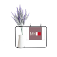 thumbnail image 1 of Soy de Bahrein Tarjeta de jarrón de lavanda artificial, 1 of 3