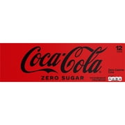 Coca-Cola Zero Sugar Soda Pop Fridge Pack Cans, 12 fl oz, 12 Pack