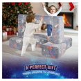 thumbnail image 5 of Kids Couch, 4Pcs Toddler Sofa Bed, Playroom Furniture for Girls & Boys, Modular Sectional Sofa with Removable Cover, Dark Grey, 5 of 7