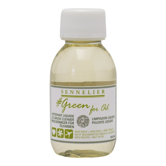 Sennelier Green for Oil Brush Cleaner, 100ml