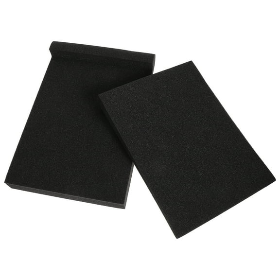 2Pcs Speaker Acoustic Isolation Pads Sponge Sound Isolation Voice Box Cushions