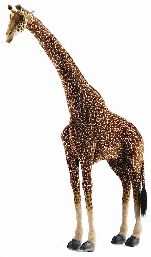 life size plush giraffe