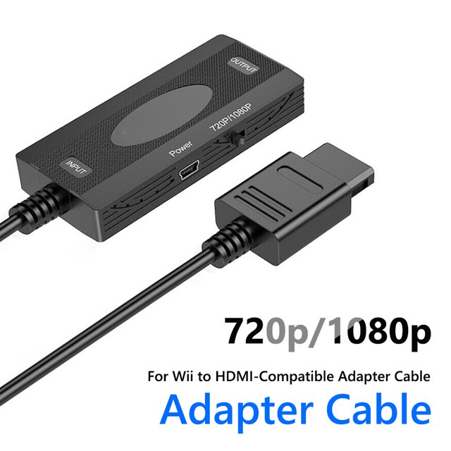 Para cable adaptador compatible con HDMI Consola de juegos HD TV 720p/1080p Conector