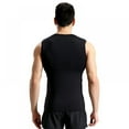 thumbnail image 4 of Men‘s Sleeveless Tank Top Quick Dry Muscle T-Shirts Gym Workout Bodybuilding Running Tops, 4 of 7