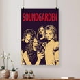 thumbnail image 4 of Music Poster- Soundgarden Band Poster- Vintage Style - Size 24x36 - Postora, 4 of 5