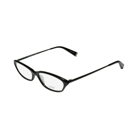 New Oliver Peoples Trudi Womens/Ladies Cat Eye Full-Rim Black Beautiful Trendy Cat Eye Frame Demo Lenses 52-14-140 Eyeglasses/Eyeglass Frame