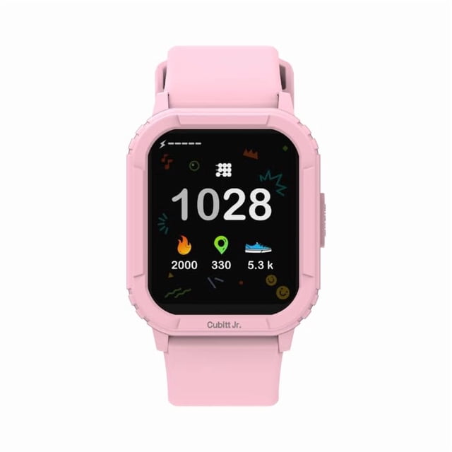 Monitor de actividad física Smartwatch Cubitt Jr para niños y adolescentes, 1,52 pulgadas, IP68