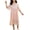 Pink, variant on EnJoCho Girls Musli𝗆 Long Dress Islami𝖼 Kids Abaya Prayer Dresses Lace Embroidery Soft Short Sleeve Traditional Eid Clothes