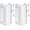 White, variant on Home Security Door Lock Reinforcement - Door Locks for Kids Safety Child Proof Lock for Front Door Child Safety Lock Add Extra Withstands 800 lbs Deadbolt Door Latch to Guard Patio Apartment