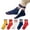 Red, variant on Ketyyh-chn99 Little Boys Cotton Fashion Crew Socks 5 Pair Pack for Boys White,2XL