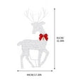 thumbnail image 6 of Apmemiss Clearance Christmas New Outdoor Decoration Luminous Deer Gardening Decoration Ornaments Outdoor Christmas Decoration Christmas Gifts, 6 of 6