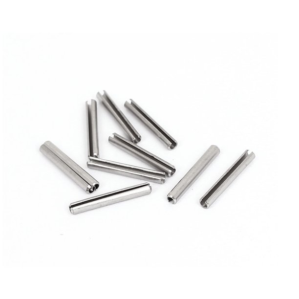M2.5x20mm 304 Stainless Steel Split Spring Roll Dowel Pins Fasteners
