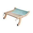 thumbnail image 2 of Percha para ventana de gato,Cat Window Perch para gatos de interior grande,Estantes de la cama del asiento de la ventana de la hamaca del montaje del salón,Balcón de cama de violeta y azul Fernando Percha para ventana de gato, 2 of 8