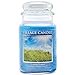 thumbnail image 3 of Village Candle Summer Breeze Large Glass Apothecary Jar, Scented Candle, 21.25 Oz, Blue, 3 of 4