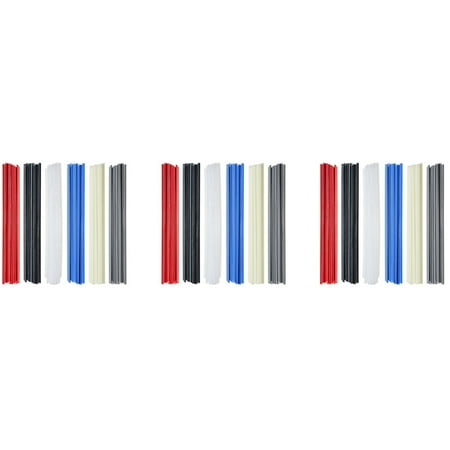 

180 Pcs Plastic Welding Rod-PP/PVC/ABS/Plastic Welding Rod Kit Suitable for Car Bumper Plastic Repair