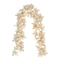 thumbnail image 1 of Guirnalda de hojas de arce para Halloween, 1,75 m, reutilizable, para colgar en la pared, para ventanas, interiores y exteriores, dormitorios Estilo D, 1 of 8