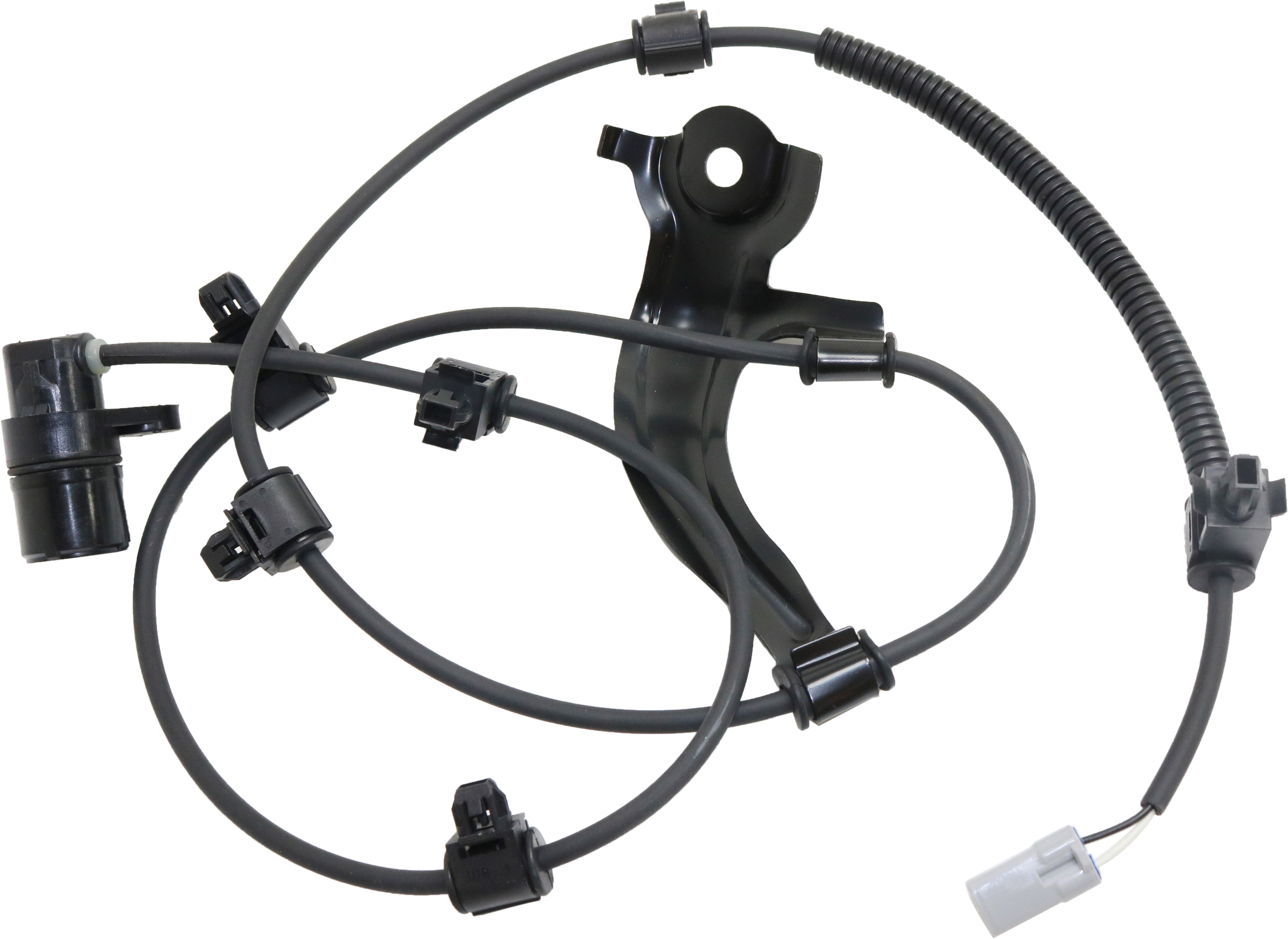 ABS Speed Sensor Compatible with 1998-2007 Lexus LX470 1998-2007 Toyota Land Cruiser Rear, Driver Side 8 Cyl 4.7L Male Connector Blade type 2-Prong Terminal