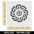 thumbnail image 2 of Swirling Geometrical Flower DIY Cookie Wall Craft Stencil - 4.5 Inch, 2 of 5