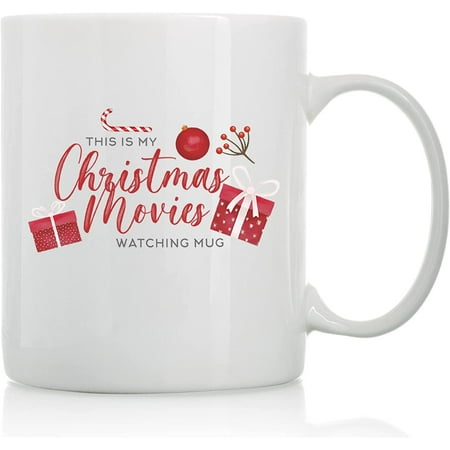 

Christmas Mug - Christmas Movie - 11oz and 15oz Funny Coffee Mugs - The Best Funny Gift for Teacher from Students and Colleagues - Coffee Mugs and Cups with Sayings by