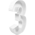thumbnail image 4 of Number Sign 3 Balloon Frame 3D Number Sign Balloon Box Birthday Number Balloon Box, 4 of 6