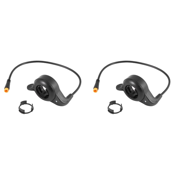 2X Acelerador de Dedo de Bicicleta Eléctrica, Acelerador de Bicicleta Eléctrica FT-21X, (Impermeable)