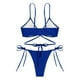 thumbnail image 4 of WILLBEST Traje de Baño Dama conjunto de Bikini de Mujer Tanga Bikini de Dos Piezas Traje de Baño Ajustable Sexy Traje de Baño con Anillo, 4 of 4
