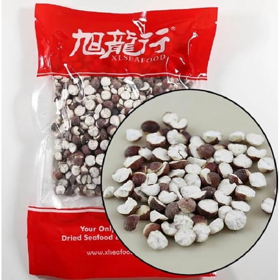Xlseafood Premium Dried Fox Nuts Gorgon Euryale PricklyLily 8oz美国旭龙行特级无漂白无硫芡实0.5磅