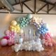 thumbnail image 4 of Globo blanco puro, decoración romántica de boda, propuesta del Día de San Valentín, guirnalda de fiesta de cumpleaños, arco de decoración, globos de macarrón de caramelo, 4 of 4