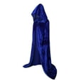 thumbnail image 2 of Men's Hooded Women's Capes And Long Couples Halloween Jacket Cloak, 2 of 2