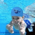 thumbnail image 2 of Gorro de natación para niños - Gorro de piscina para niños y niñas de 4 a 10 años JM, 2 of 5