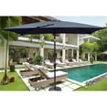 thumbnail image 3 of BESTCOSTY 6 x 9 FT Patio Waterproof Umbrella with Crank and Tilt Without Flap Mushroom, 3 of 5