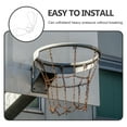 thumbnail image 6 of ELAYARD 2Pcs White Rope Fixing Cord for Basketball Frame Net Replacement and Support, 6 of 7