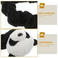 thumbnail image 4 of Miangastore Adorable Panda Car Mirror Cover Cute Panda Reversing Cover Car Interior Decoration Cartoon Rearview Mirror Cover for Vehicles, 4 of 8