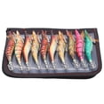 thumbnail image 3 of Cebo de pesca ANGGREK Señuelos de Camarones Luminosos Y Suaves Para Pescar Lubina Salmón Trucha de Agua dulce, 3 of 8