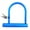 Blue, variant on GJX Bike Lock,High-Strength Anti-Pry Design Bicycle Lock,Long-lasting for Mountain Bikes Easy-To-Install with Bracket U Lock,Red
