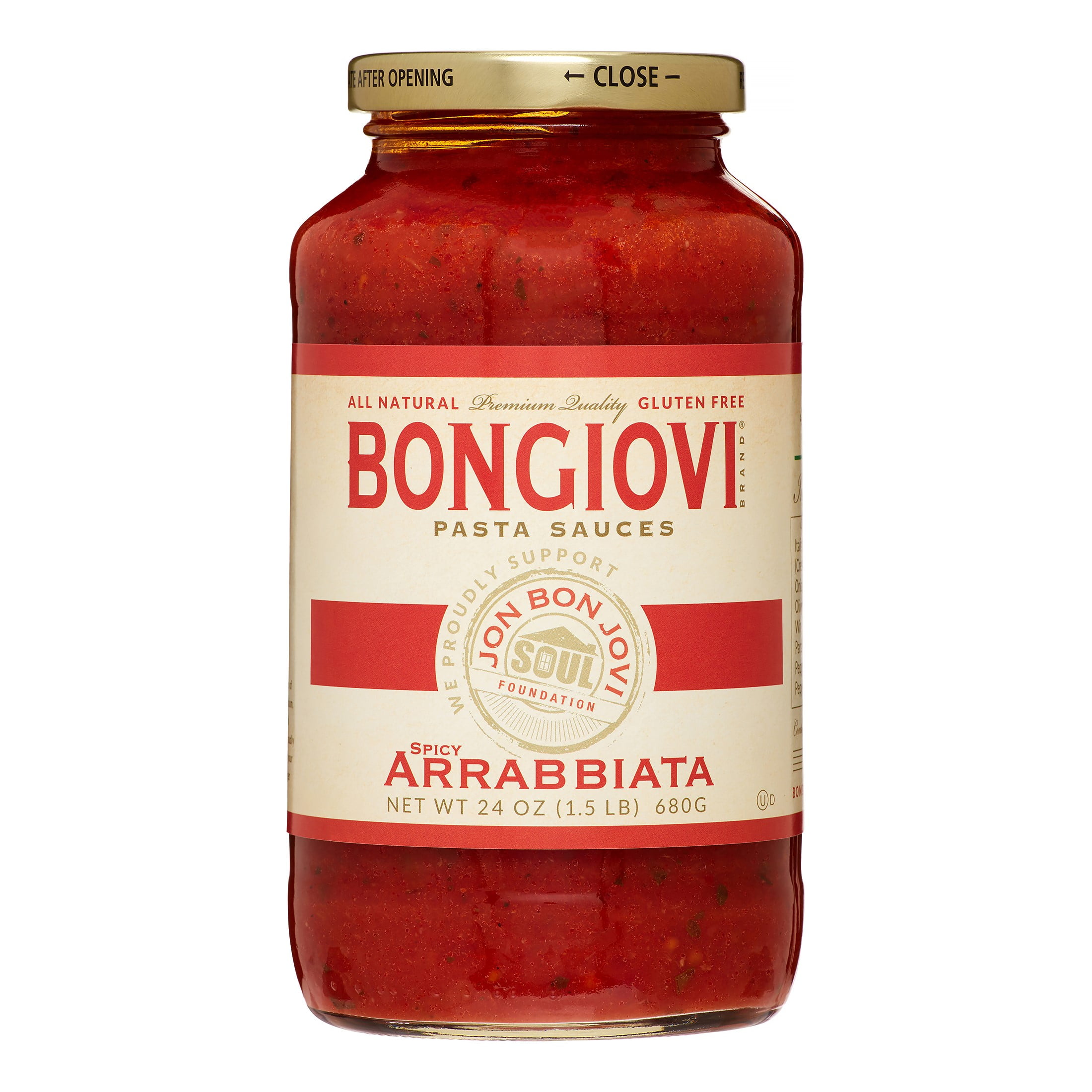 Bongiovi Pasta Sauce, Spicy Arrabbiata, 24 Oz