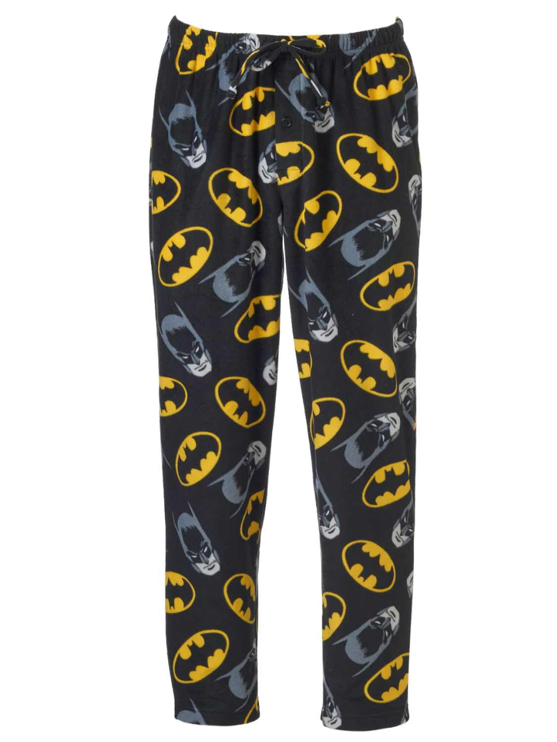 Mens Womens NEW Batman Joggers Black Pajama Lounge Pants Size S M