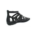 thumbnail image 2 of Born Womens Giverny Leather Strappy Flat Sandals, 2 of 2