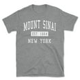 thumbnail image 1 of Mount Sinai New York Classic Established Men's Cotton T-Shirt, 1 of 1
