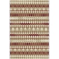 thumbnail image 1 of Dynamic Rugs ME24985016339 Tapis Rectangulaire Melody, Rouge & Be - 2 Pi. x 3 Pi. 7 Po., 1 of 1