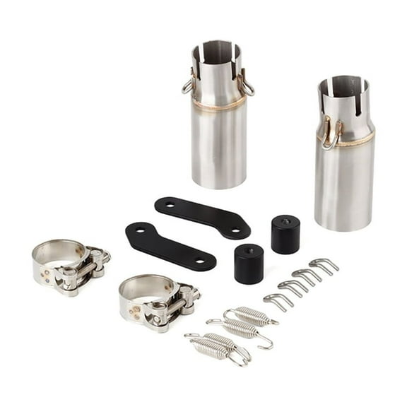 For Royal Enfield Interceptor 650 2019 2020 2021 2022 2023 2024 Escape Slip-on Motorcycle Exhaust Muffler Link Pipe 51MM